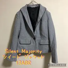 極美品】サイレントマジョリティー ツイード ジャケット 13号 入学式 卒業式