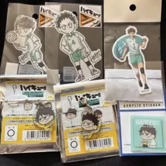 ハイキュー　及川　ジロリ　ステッカー　チャーム
