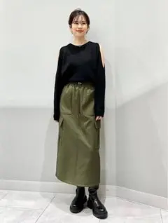 GU カーゴロングスカート