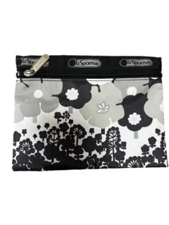 LeSportsac フラワーパターン ポーチ