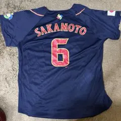 ぐ*く様 【限定】WBC日本代表ユニフォーム　坂本勇人 日本代表(侍ジャパン) 応援グッズ Lサイズ ネイビー WBC2013