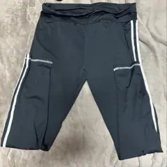 キャプリ丈スポーツパンツ