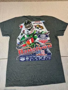 GILDAN BELL Hangtown Motocross Tシャツ グリーン