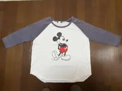 L'Apprtement アパルトモン×ミッキーコラボ七分袖Tシャツ