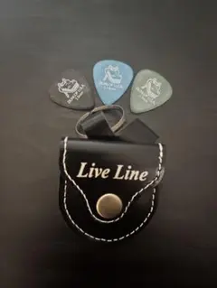 Live Line ピックケース Dunlop ピック3枚セット
