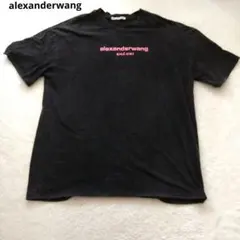 alexanderwang Tシャツ 半袖 ブラック ピンク ロゴ プリント 2026年最新】Alexander Wang カラー：ブラック系 メンズ Tシャツの人気
