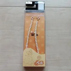 新品　ディズニープリンセス　ベル　ネックレス&イヤリング