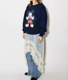 ★Disney ディズニープリント スウェット プルオーバー (ミッキーマウス)