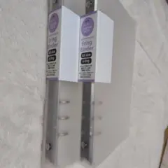 Seria 6リングファイル バインダー A5 (クリア) 2個セットのサムネイル