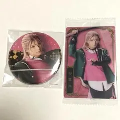 刀ミュ ミュージカル 刀剣乱舞 村雲江 缶バッジ ウエハースカード