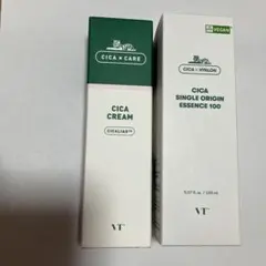 VT CICA CREAM & SINGLE ORIGIN ESSENCE100
