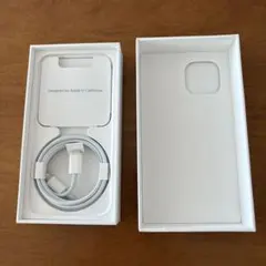 【純正】iPhone 13mini 空箱と付属品のみLightningケーブル他