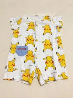 モンポケ ピカチュウ　ロンパース 50～60サイズのサムネイル