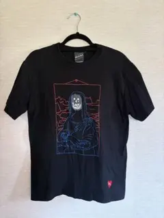 BEAMS T モナリザ風アートプリント Tシャツ M