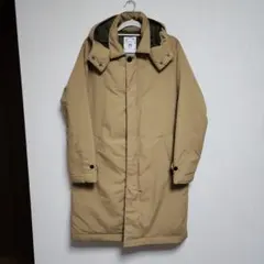 nano universe 暖トリオ ステンカラー ダウンコート ベージュ