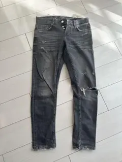 ZARA MAN ダメージ加工スリムフィットジーンズ