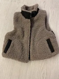 COMME CA ISM ベビー ベスト リバーシブル