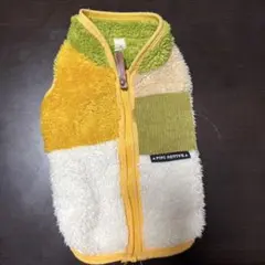 犬服 フリース マルチカラー サイズ2
