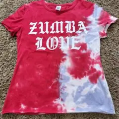 ZUMBA WEAR Tシャツ タイダイ ZUMBA LOVEのサムネイル
