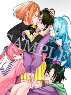 紫雲寺家の子供たち 第1巻 Blu-ray 早期予約 購入特典 クリアポスター