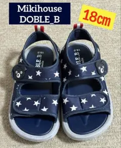 Mikihouse DOBLE_B サンダル　18㎝