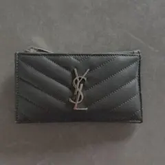 極美品 Saint Laurent フラグメントケース 458583 黒 470 - メルカリ