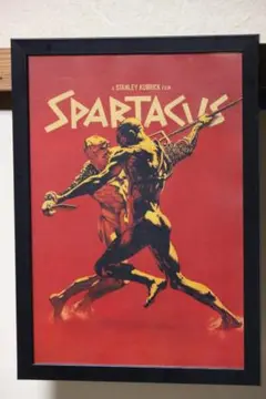 スパルタカス　Spartacus　ポスター　額付き