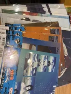 NARUTO 一番くじ K賞 J賞 クリアファイルセット 未使用