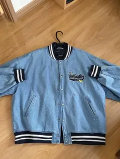 マークゴンザレス デニムスタジャン バックロゴ ジャケット