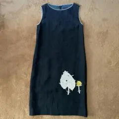 mina perhonen リネン　ノースリーブワンピース 中古・古着通販】mina perhonen (ミナ ペルホネン) NORDICノースリーブ
