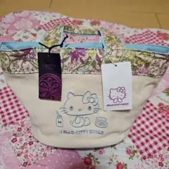 LIBERTY　リバティ　HELLO KITTY　ハローキティ　新品トートバッグのサムネイル