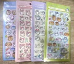 【4枚セット】 正規品 ちいかわ 第二段 ボンボンドロップシール