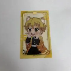 鬼滅の刃 ナンジャタウン クリアカード 我妻善逸 レア