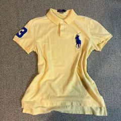 Polo by Ralph Lauren ポロシャツ　ナンバリング　イエロー　黄
