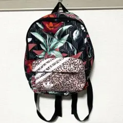 【美品】adidas originals 花柄 ヒョウ柄 ミニリュック