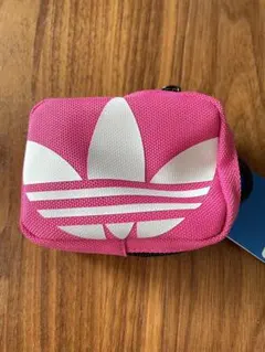 adidas スモールポーチ ピンクのサムネイル