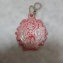 非売品ONE PIECE ワンピース ルフィ ナツコミ リフレクターキーホルダー