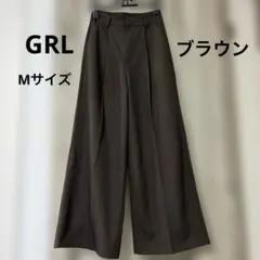 GRL センタープレスストレートパンツ[ru1268
