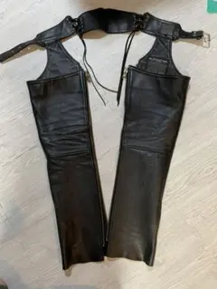 値下げ！未使用品　カドヤ　レザー チャップス 黒 レースアップ 革パンツ レザーチャップス｜カドヤ公式オンラインショップ