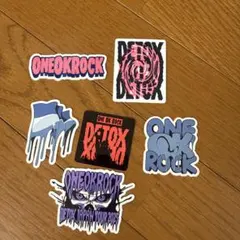 ONE OK ROCK ステッカーセット DETOX JAPAN TOUR - メルカリ