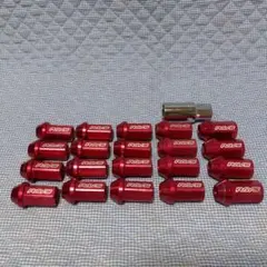 RAYS DURA-NATS ロック&ナット レイズ ジュラルミン レッド