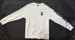 PLAYBOY GU コラボ　 ホワイト S ロンT