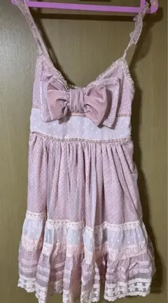 LIZ LISA リズリサ　リボン　ワンピース　姫ロリ　姫ギャル　y2k 00s