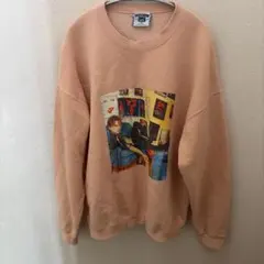 Lee アートプリント スウェット XL ベージュ ヴィンテージのサムネイル