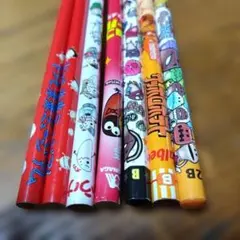 鉛筆 キャラクターグッズ 7本セット