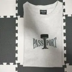 PASS-PORT グレー Tシャツ MEDIUM