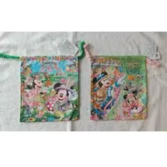 ディズニー スプリングイベント 2014 きんちゃく 2点セット