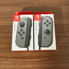 【新品未開封】Joy-Con (L)(R) グレー 任天堂 純正品