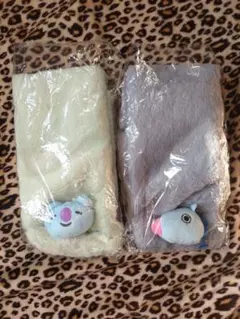 BT21　ファーマフラー　KOYA＆MANG2点セット