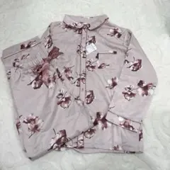 【新品タグ付】PEACH JOHN パジャマ 上下セット 花柄 M/L ピンク